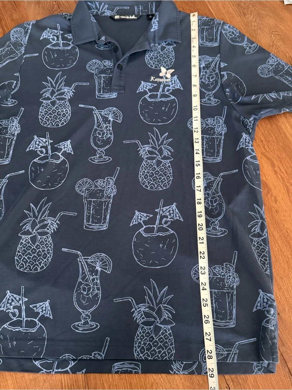 Travis Mathew Men's polo with Kapalua logo